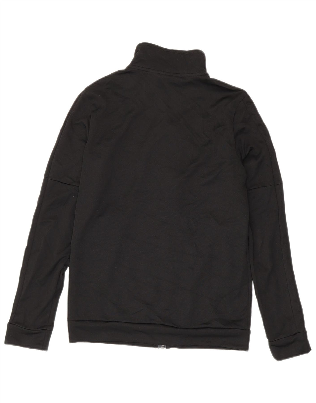 Adidas træningsdragt topjakke til kvinder UK 8/10 Lille sort polyester