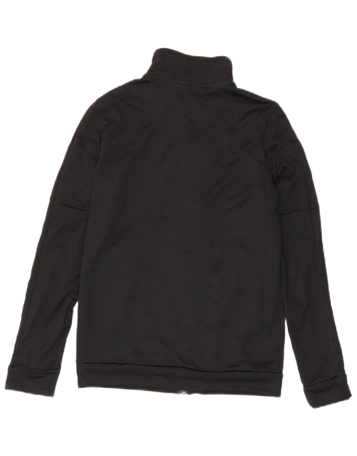 Adidas træningsdragt topjakke til kvinder UK 8/10 Lille sort polyester
