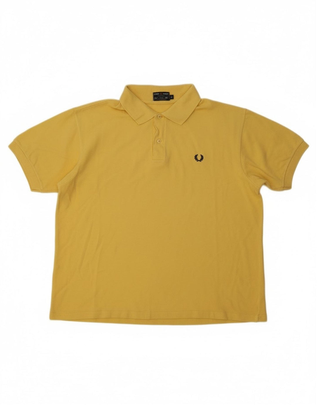 Fred Perry Herre poloshirt Stor gul bomuld