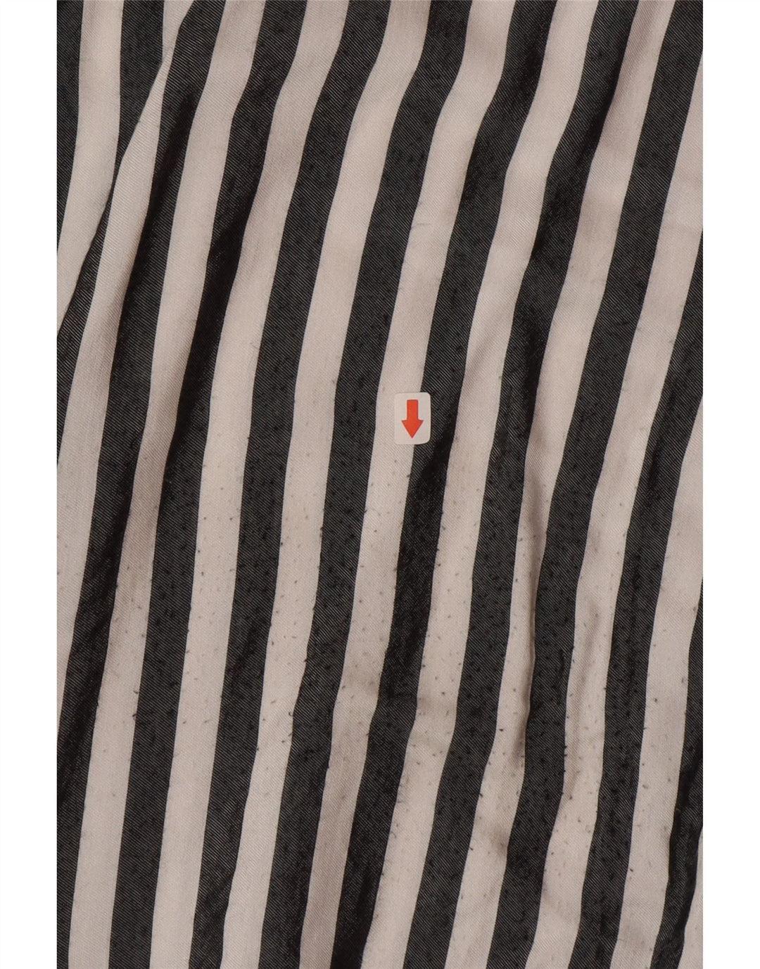 Zara Dameskjorte UK 6 XS Sort nålestribet