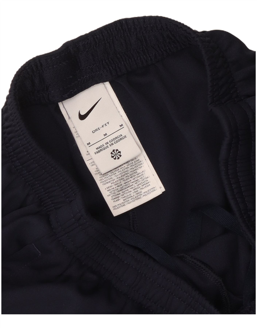 Nike Herre Dri Fit træningsdragt Bukser Medium Navy Blue Colourblock