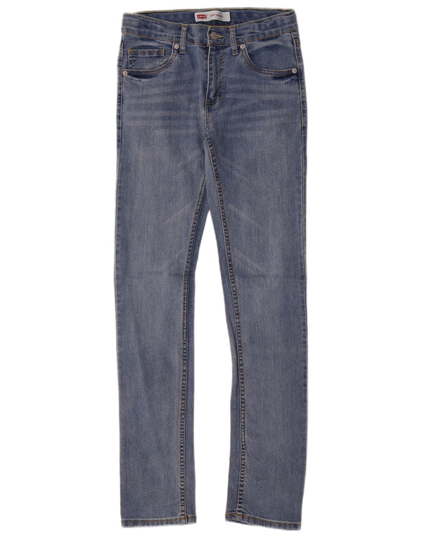 Levi's Boys 510 Skinny Jeans 15-16 år W28 L32 Blå Bomuld