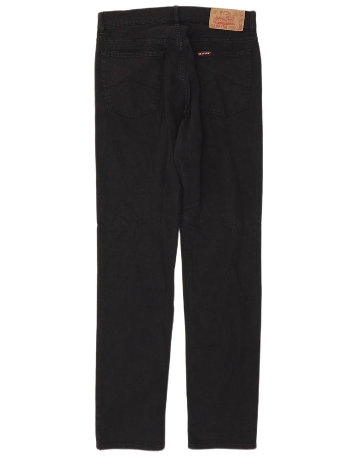 CARRERA Herre 700 Regular Straight Jeans W32 L35 Sort Bomuld