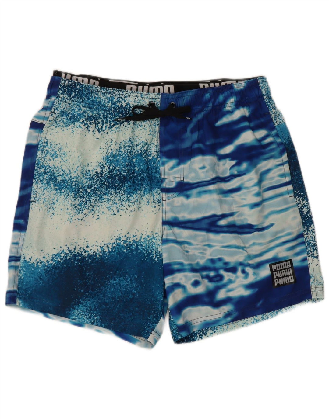 Puma Badeshorts til mænd Medium Blue Tie Dye Polyester