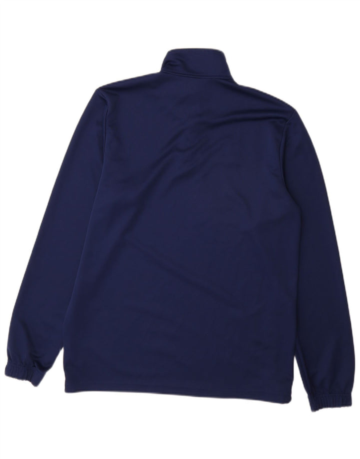 ADIDAS Herre Aeroready Zip Neck Pullover Træningsdragt Top Large Navy Blue