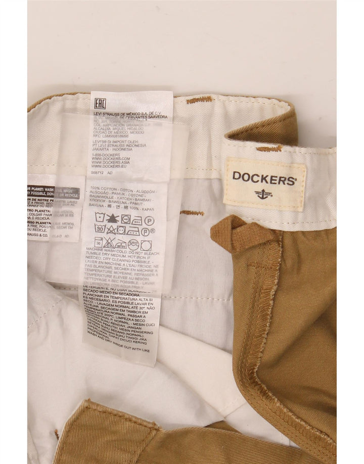 Dockers Chino Shorts til mænd W40 XL Beige Bomuld
