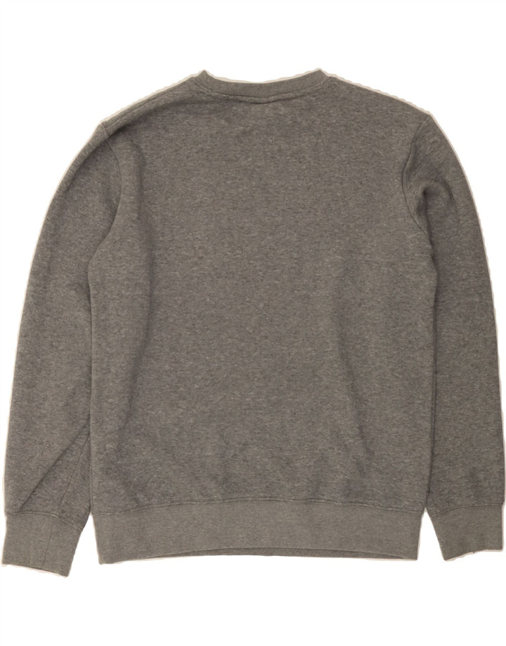 JORDAN Boys Graphic Sweatshirt Jumper 13-14 Years XL Grey Cotton Vintage Jordan and Second-Hand Jordan from Messina Hembry 