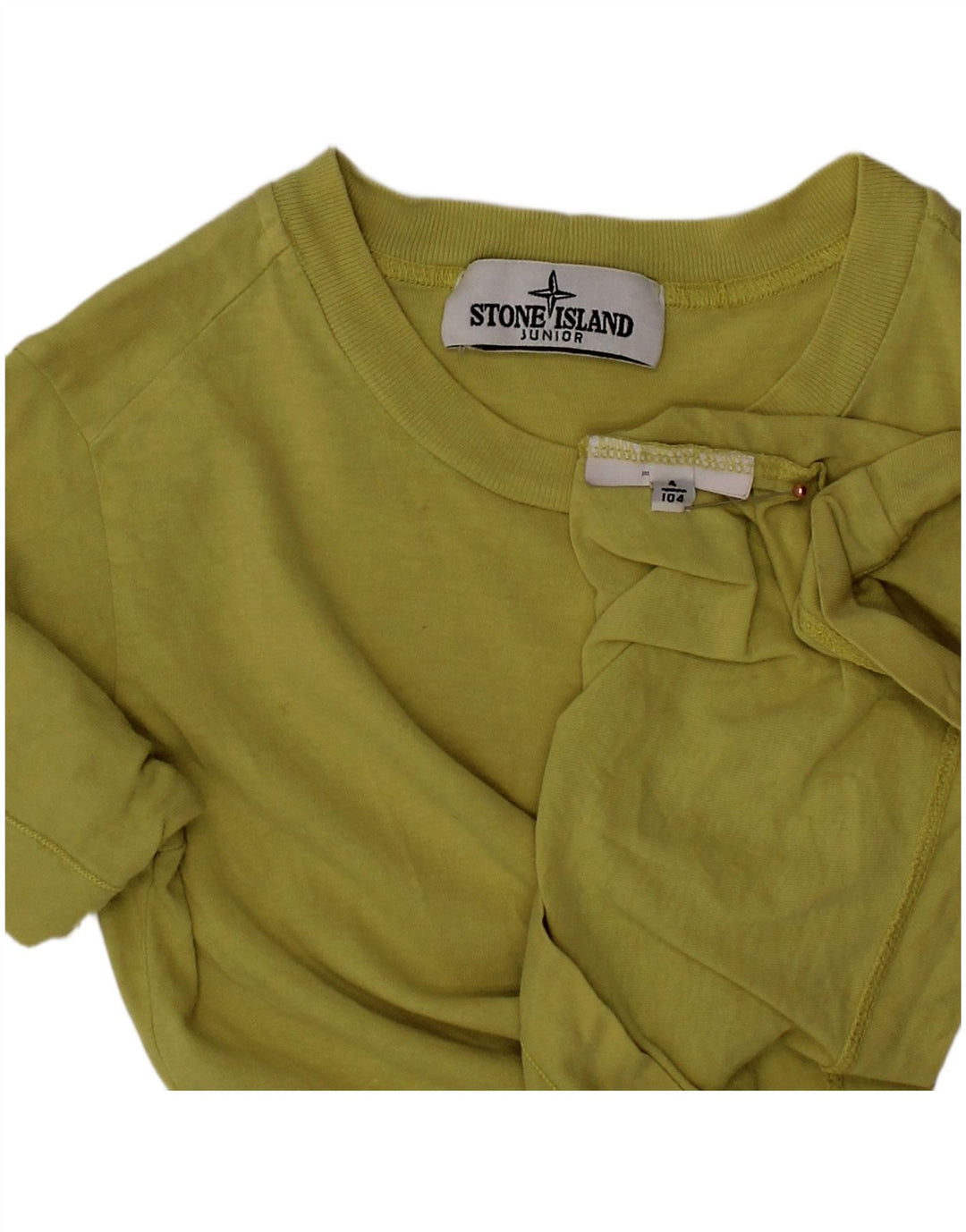 STONE ISLAND Drenge T-Shirt Top 3-4 År Grøn