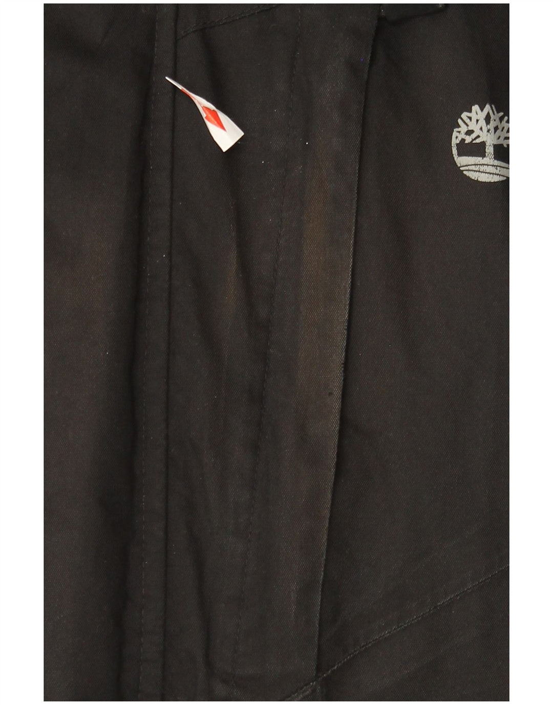 Timberland Herre Windbreaker Jacket UK 44 2XL Sort Bomuld