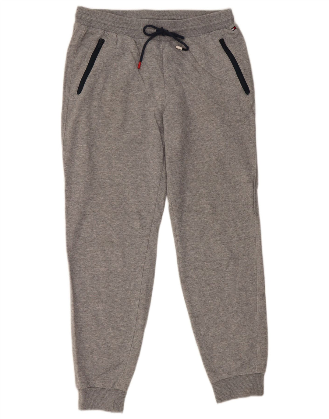 Tommy Hilfiger Herre træningsdragt Bukser Joggers Små Grå Bomuld