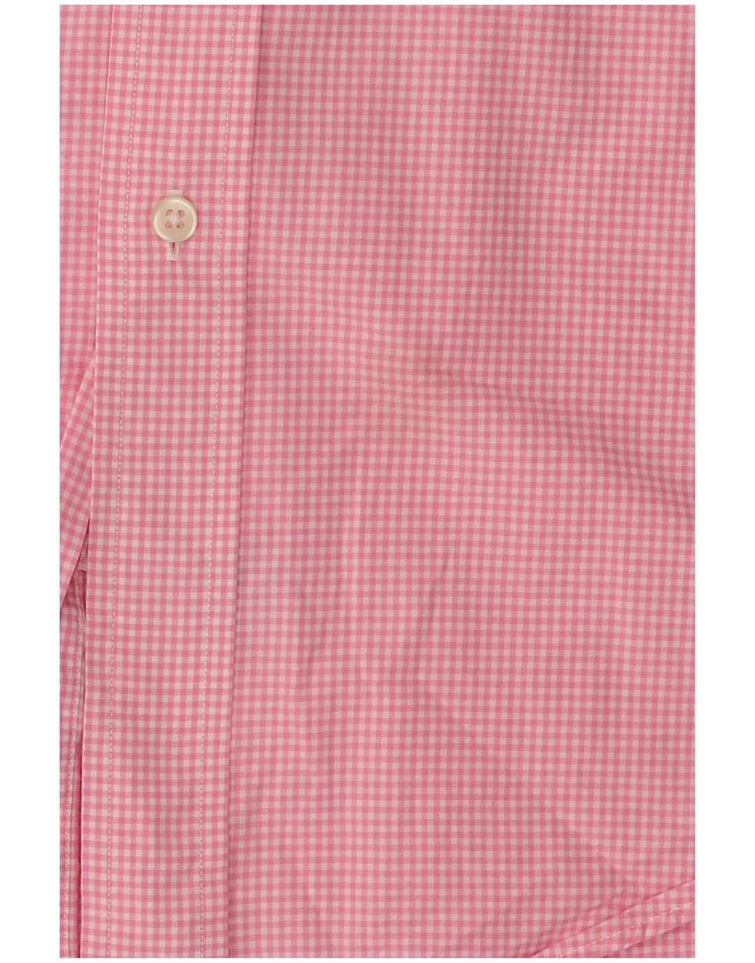 Ralph Lauren Herre Custom Fit skjorte Medium Pink Gingham Cotton