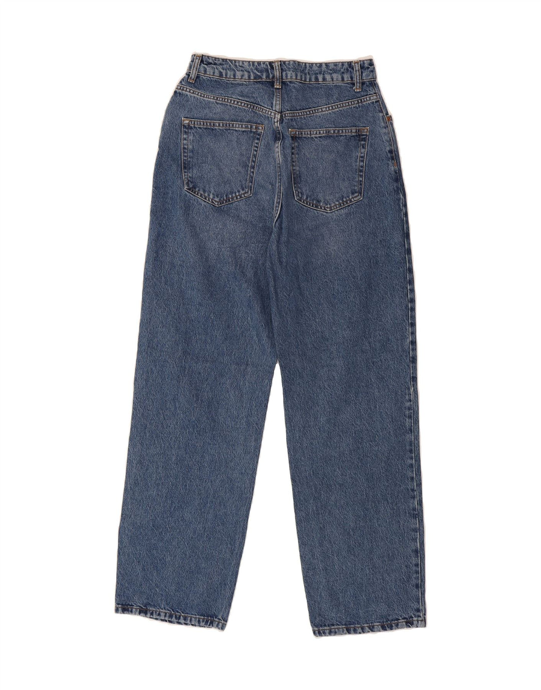TOPSHOP Mens Petite Straight Jeans W30 L28 Blue Polyester Vintage Topshop and Second-Hand Topshop from Messina Hembry 