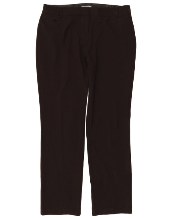 Marks & Spencer Lige fritidsbukser til kvinder UK 14 Medium W34 L29 Brown