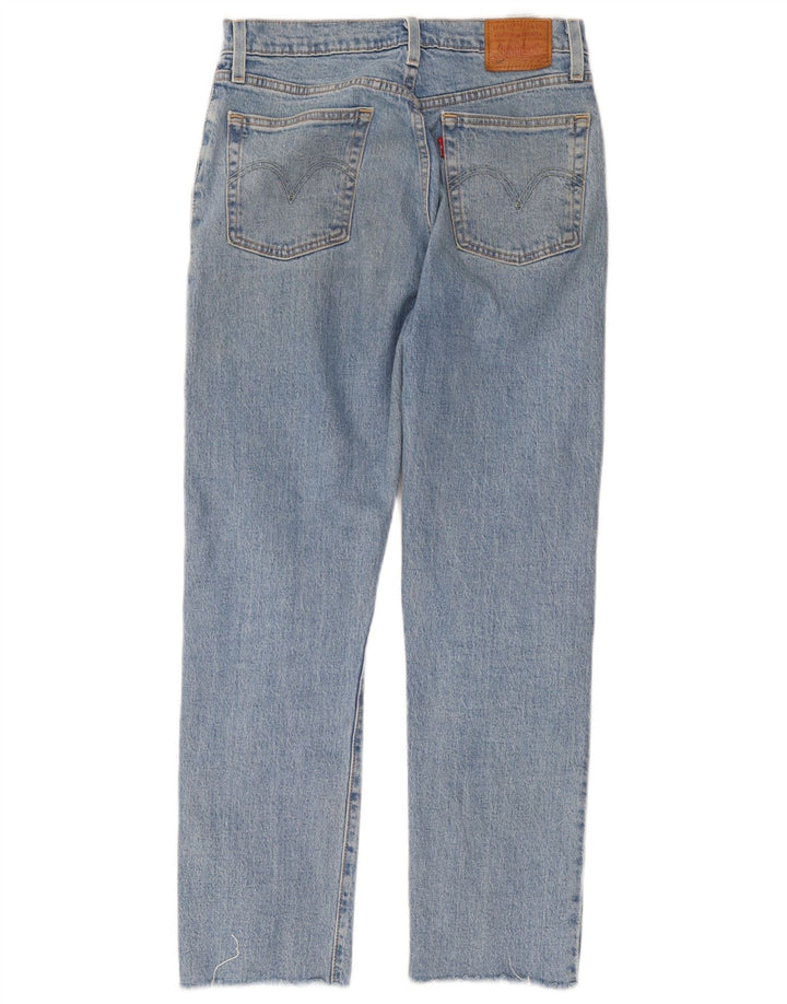 Levi's Dame 501 Straight Jeans W28 L28 Blå Bomuld