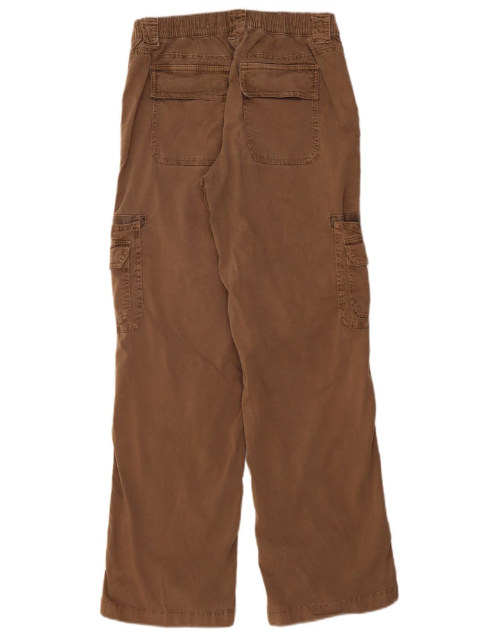 HOLLISTER Dame Baggy Cargo Bukser med lav talje Small W26 L31 Brun
