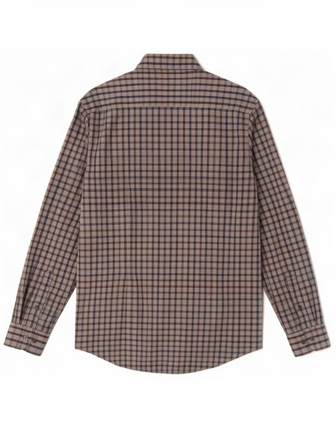Dacks herre Slim Fit skjorte 2XL grå ternet bomuld