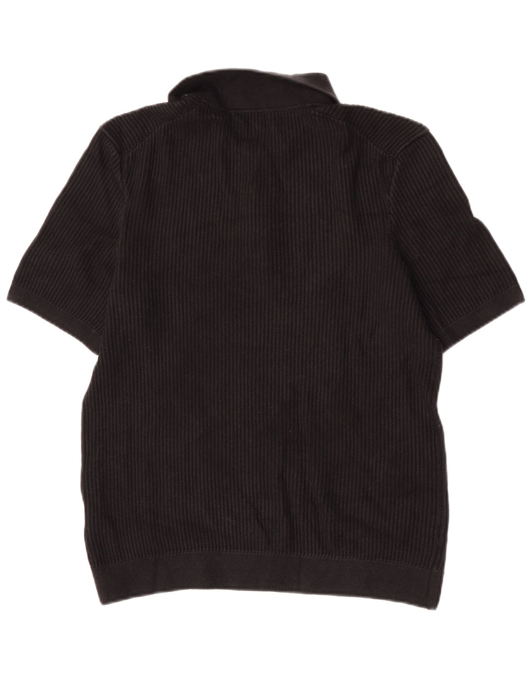 Cos Herre Regular Polo Shirt Lille sort bomuld