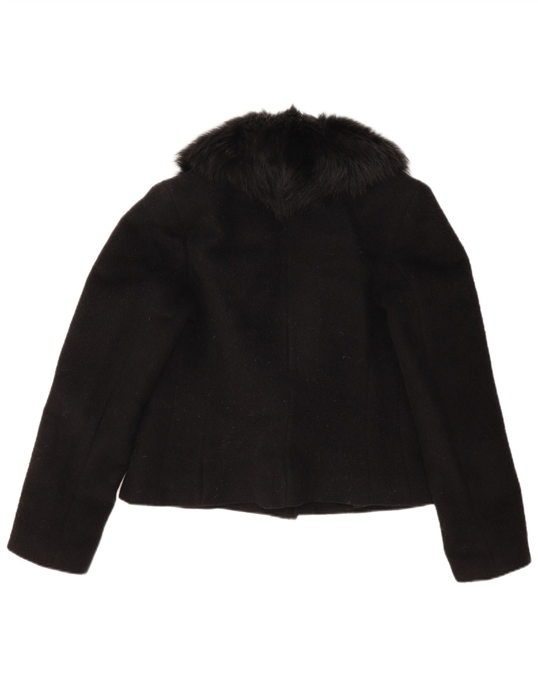 Vintage Dame 1 Knap Blazer Jacket UK 14 Medium Sort