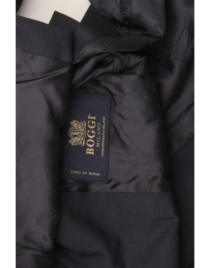 Boggi Herre 3-knaps blazerjakke UK 36 Small Navy Blue