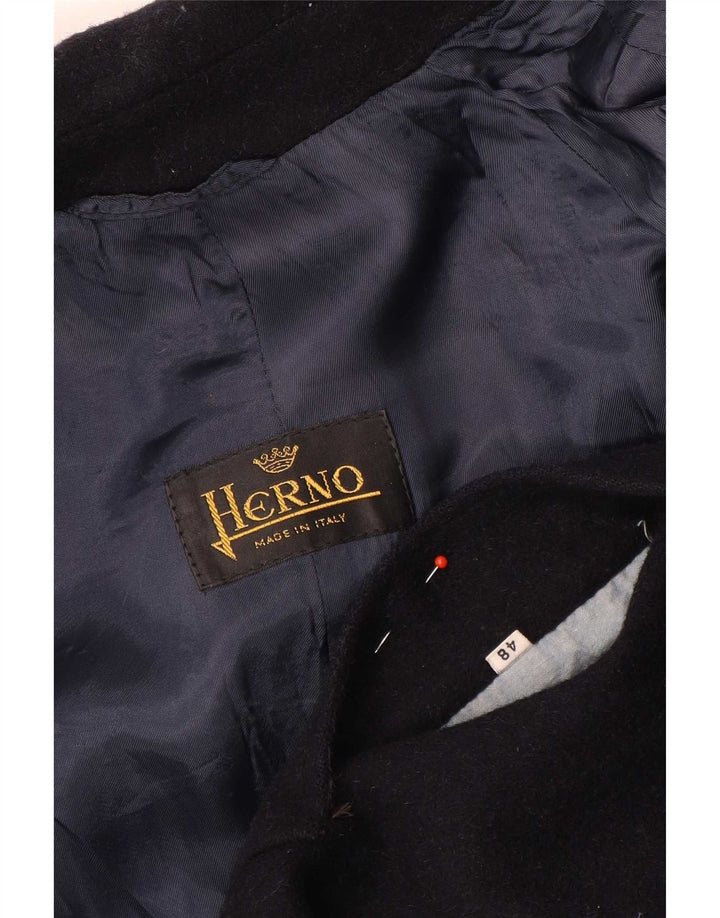 Herno Herre Overfrakke IT 48 Medium Navy Blue