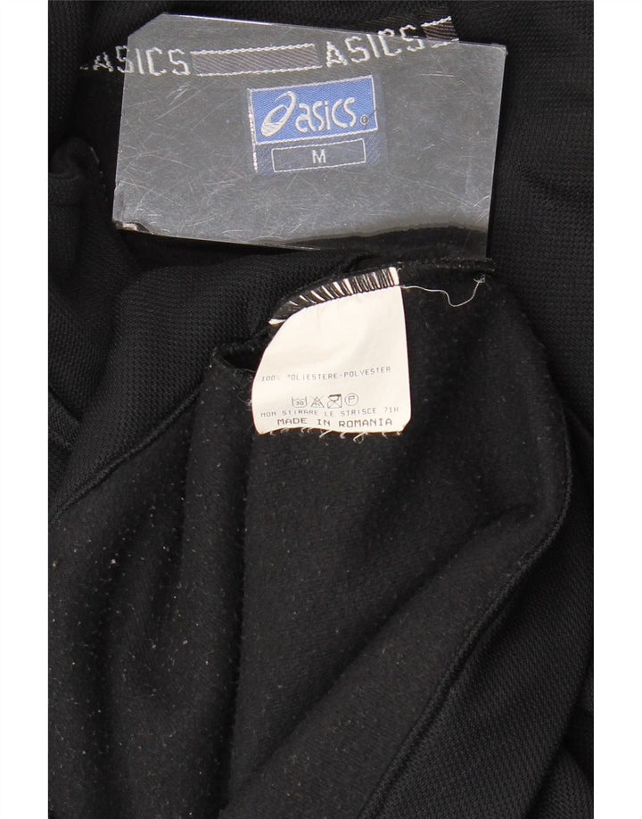 Asics Herre grafisk træningsdragt Topjakke Medium Sort Colourblock Polyester