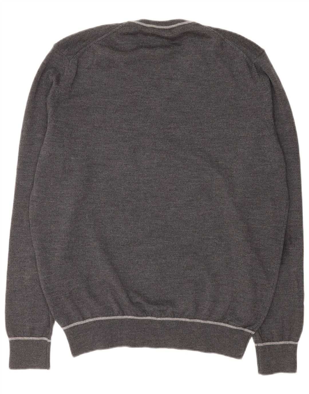 Marina Yachting Herre V-hals sweater Stor grå uld