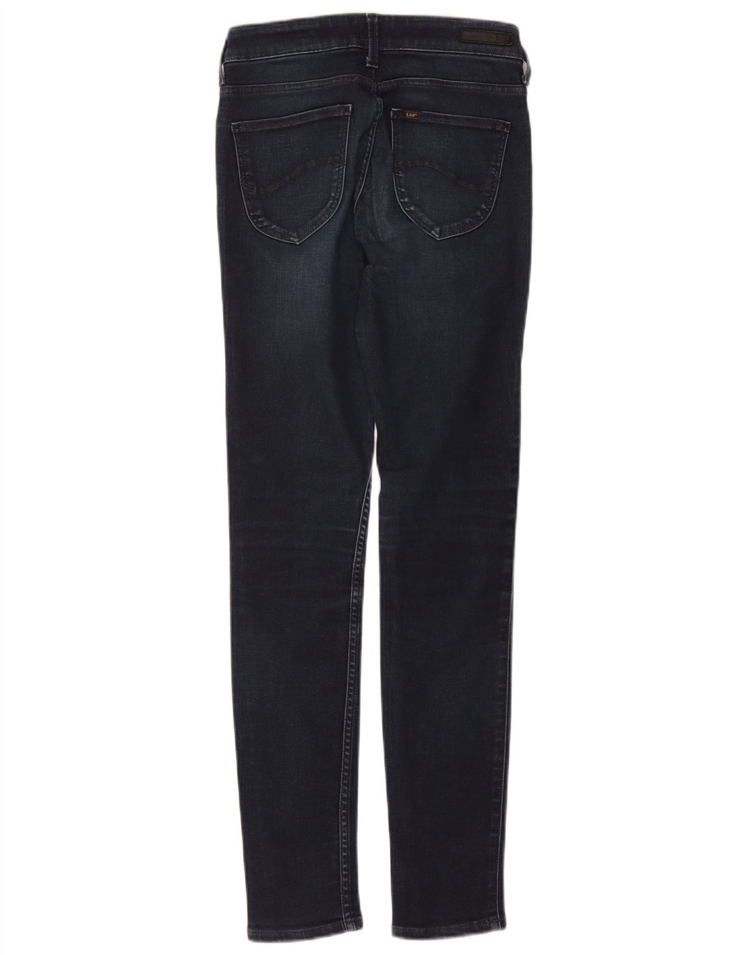 Lee Dame Skinny Jeans W28 L30 Marineblå Bomuld