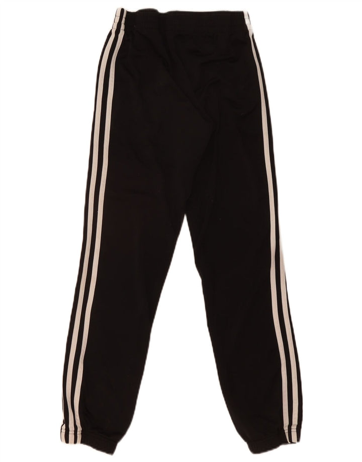 Adidas Drenge Træningsdragt Bukser Joggers 11-12 År Sort Polyester