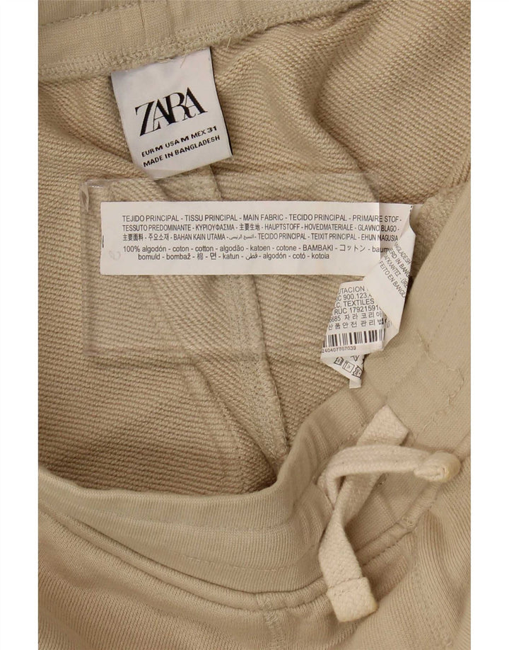 Zara Træningsdragt til mænd Joggers Medium Beige Bomuld