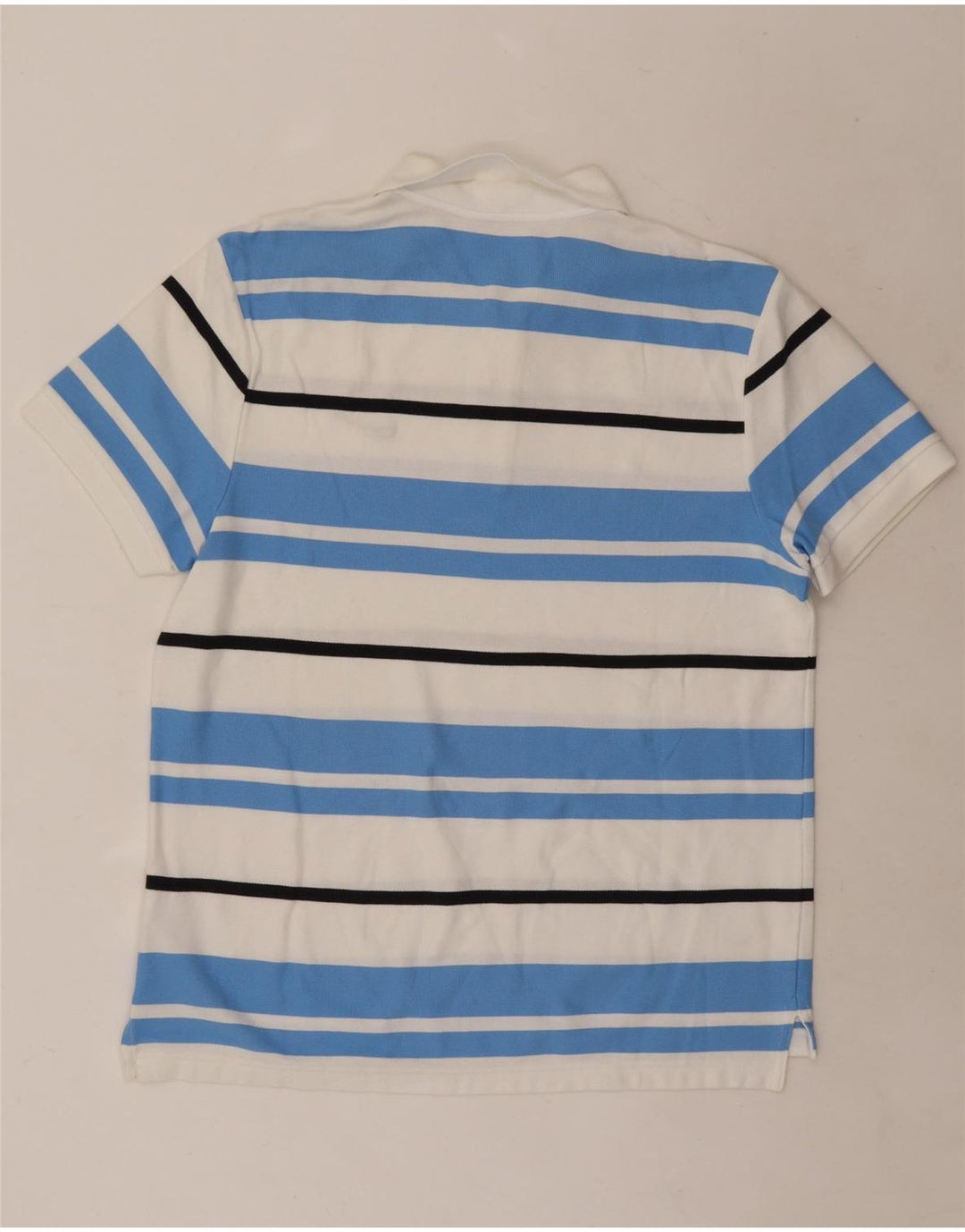 Nike Poloshirt til mænd, stor hvid stribet bomuld