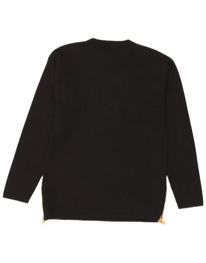 Soxo Herre Crew Neck Jumper Sweater XL Sort Colourblock Uld