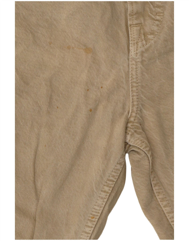 Zara Herre Tapered Jeans EU 42 Large W32 L23 Beige