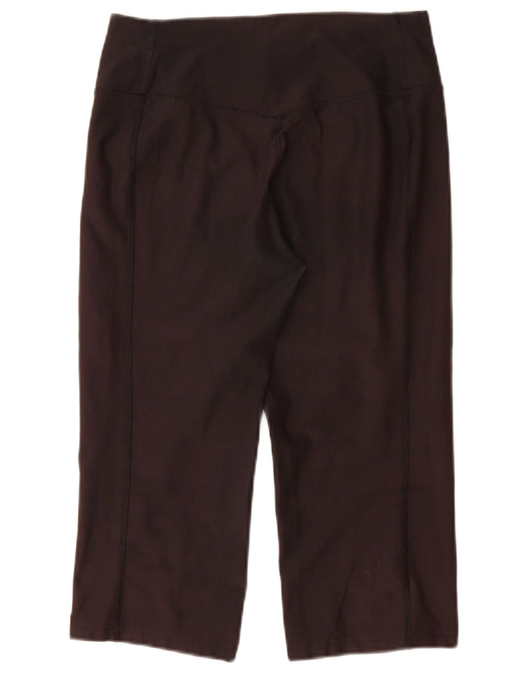 Nike Dame Dri Fit Capri Leggings UK 12 Medium Sort Polyester