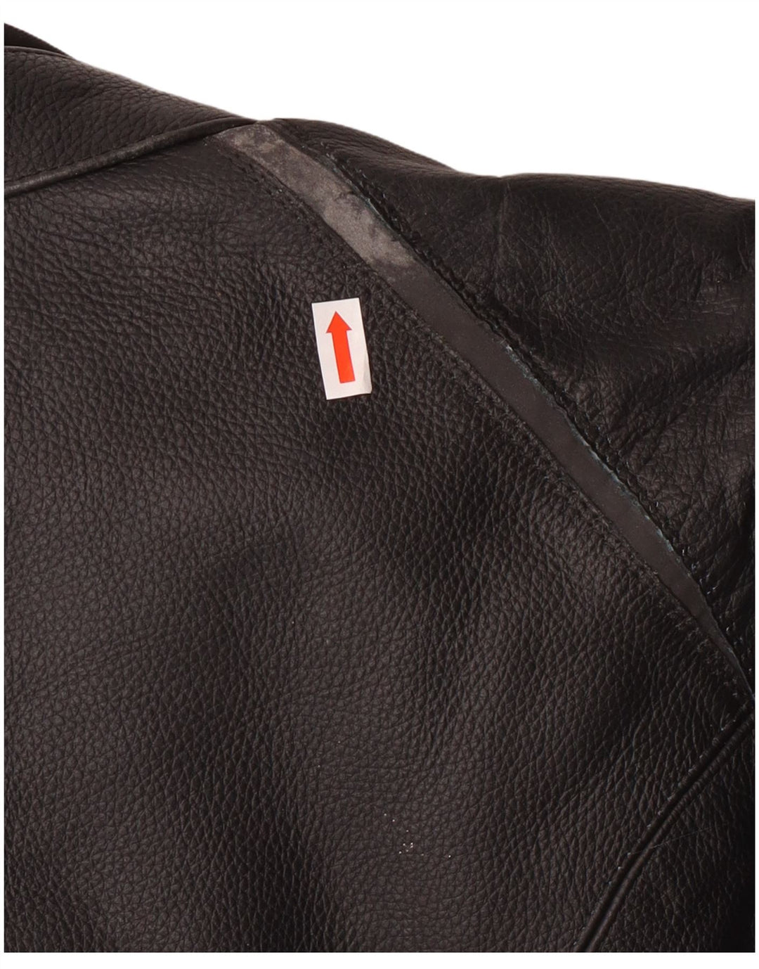 LEWIS dame bikerjakke i læder UK 18 XL sort læder