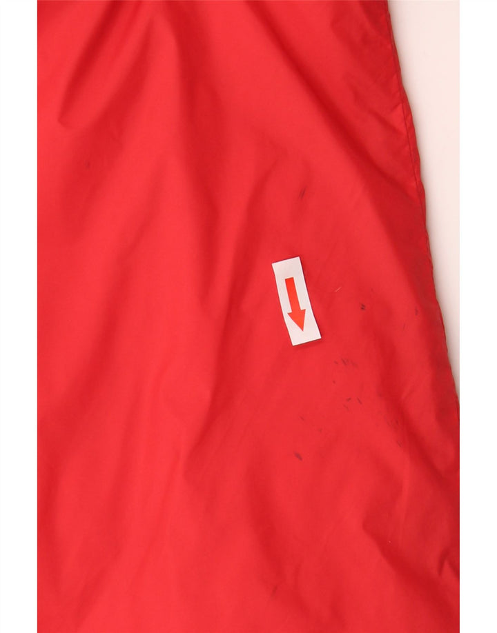 Tommy Hilfiger Herre hættepolstret jakke UK 40 Stor rød nylon