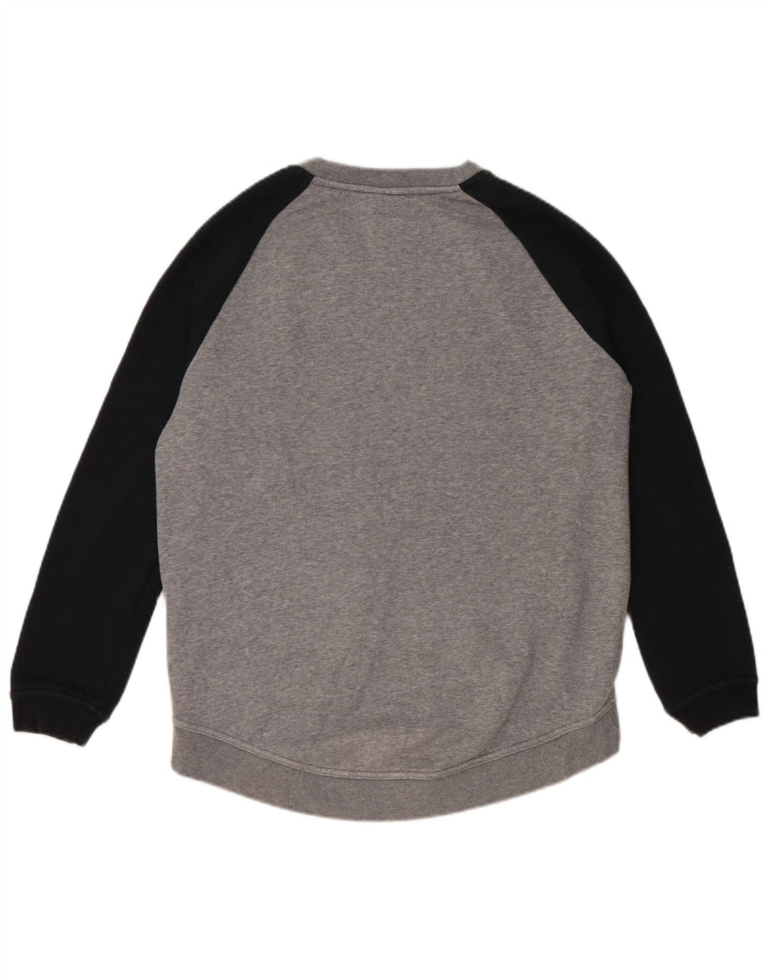 Nike grafisk sweatshirt til mænd, lille grå farveblok bomuld