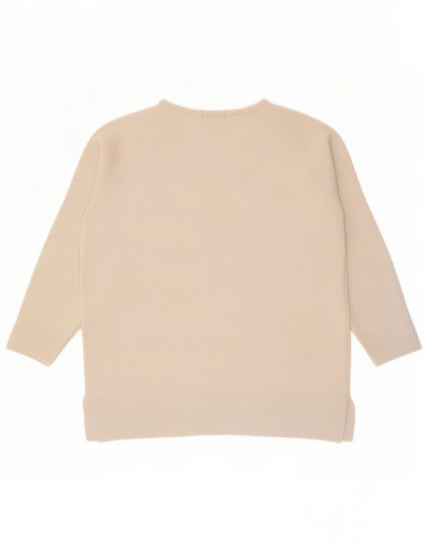 Marks & Spencer Dame 3/4-ærmet bådhalstrøje UK 10 Small Grå