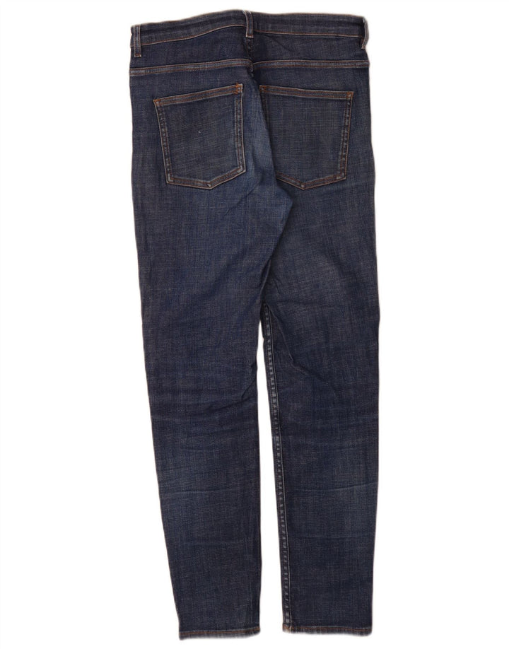 Cos Dame Slim Jeans W28 L29 Blå Bomuld