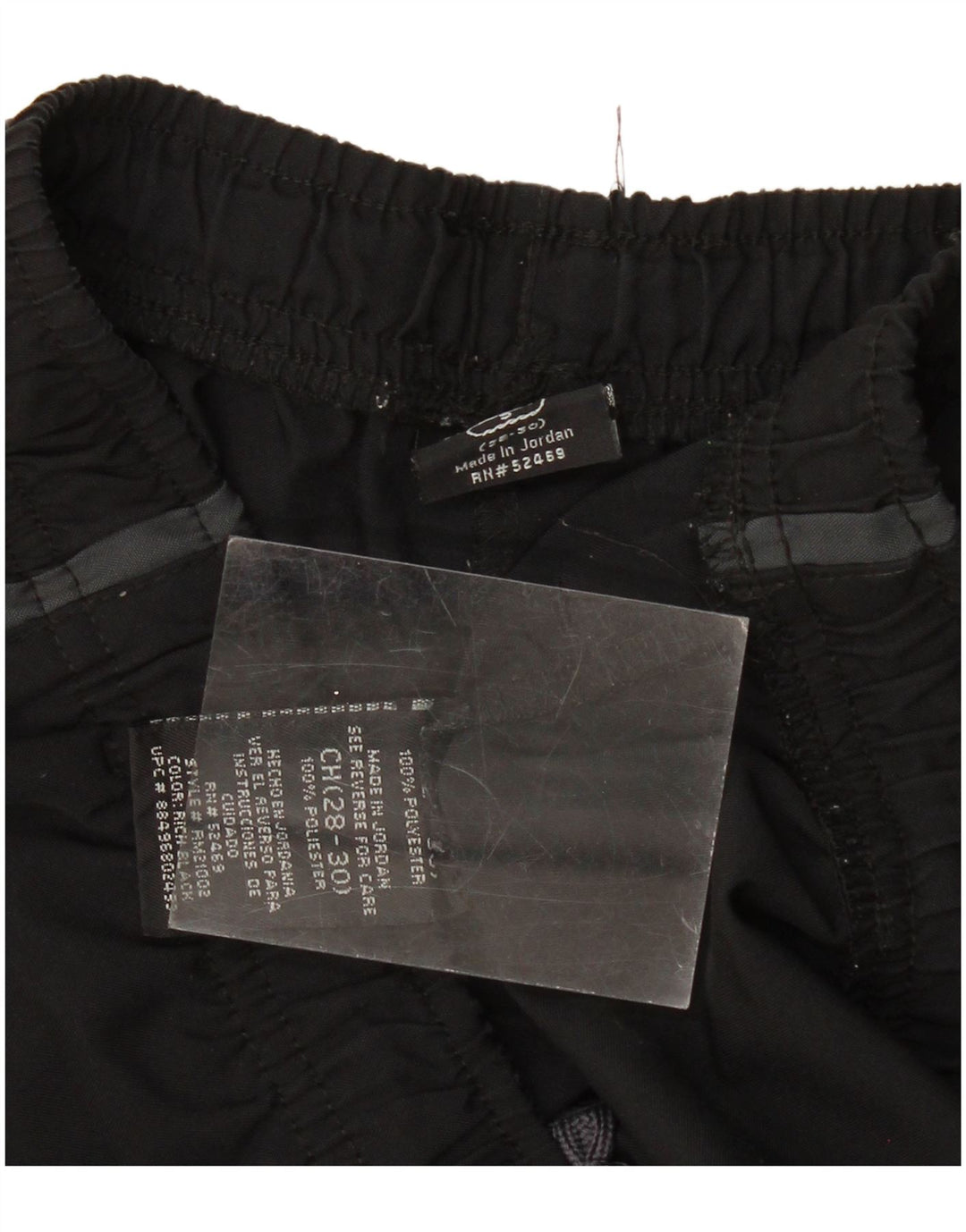 STARTER Mens Sport Shorts Small  Black Polyester