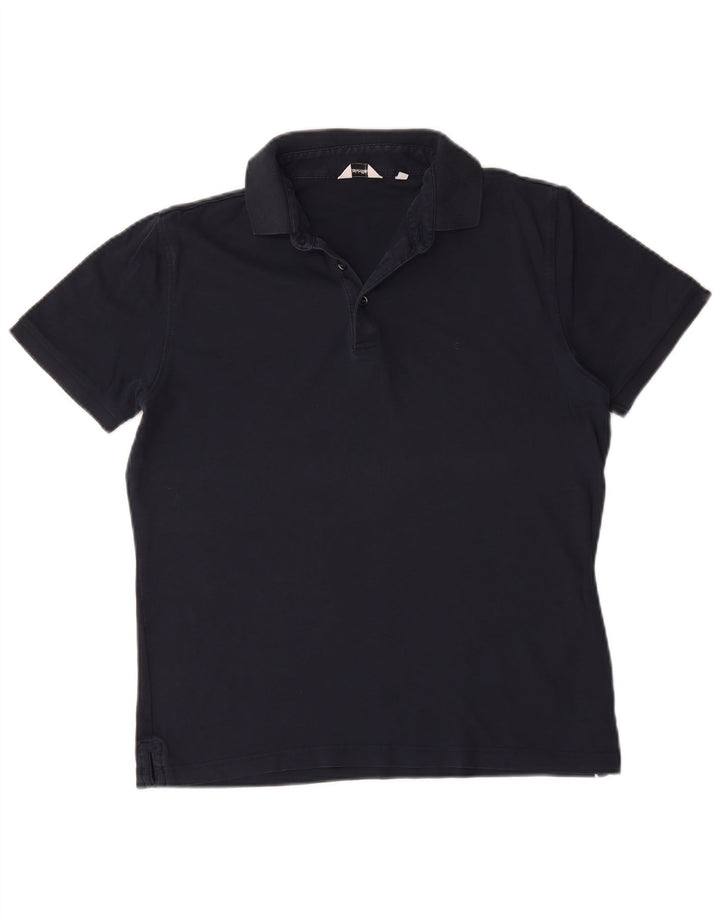 Calvin Klein herre poloshirt Medium marineblå bomuld