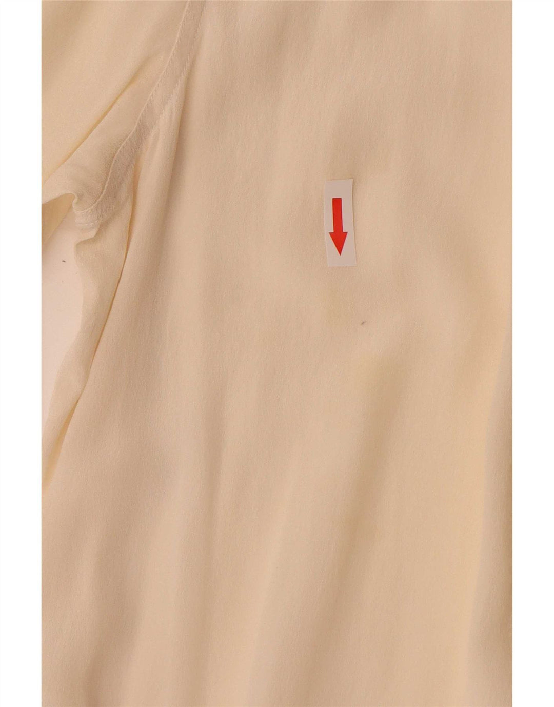 Vintage Dame Pullover Shirt IT 44 Medium Off White Colourblock