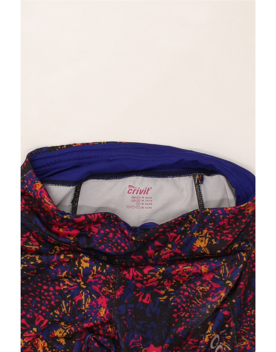 CRIVIT Womens Tracksuit Trousers US 14/16 Medium  Multicoloured Floral Vintage Crivit and Second-Hand Crivit from Messina Hembry 