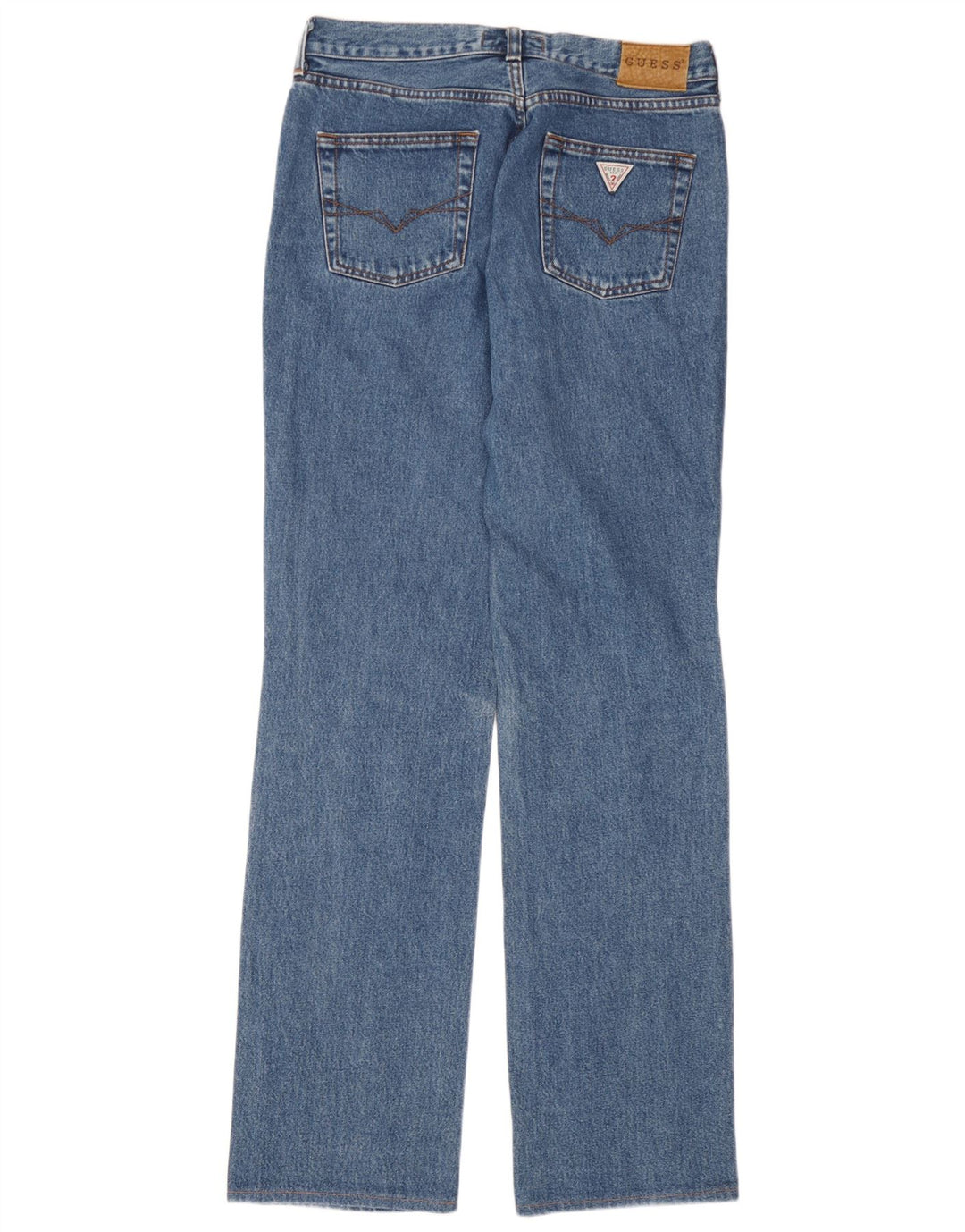 Guess Straight Jeans til mænd W31 L31 Blå bomuld