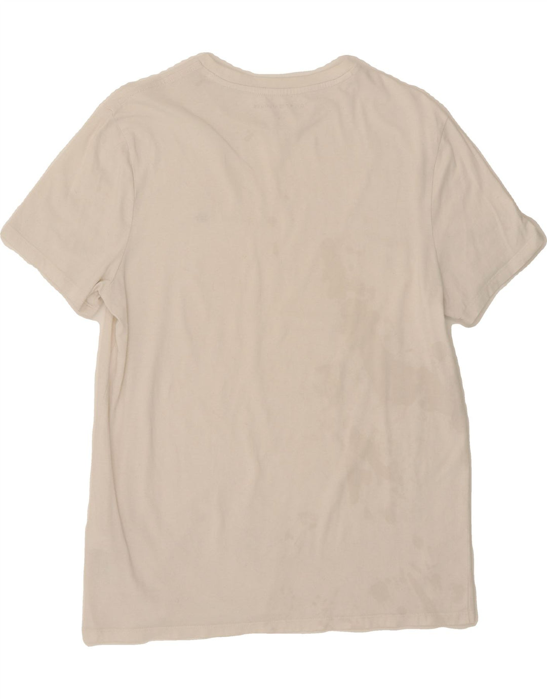 TOMMY HILFIGER Mens T-Shirt Top Small White Cotton Vintage Tommy Hilfiger and Second-Hand Tommy Hilfiger from Messina Hembry 