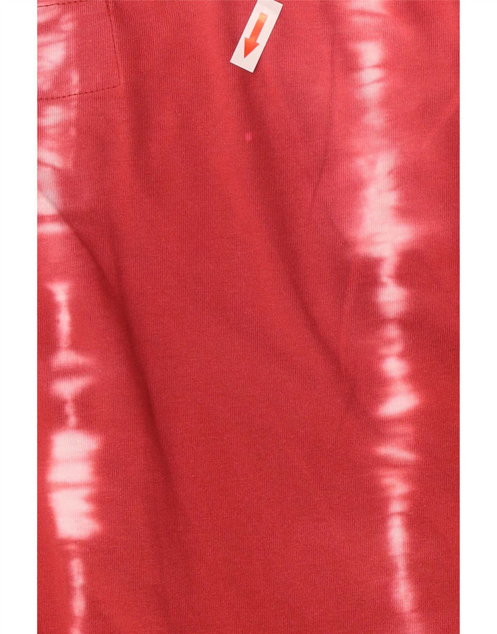 Tænk Pink Herre T-Shirt Top XL Tie Dye