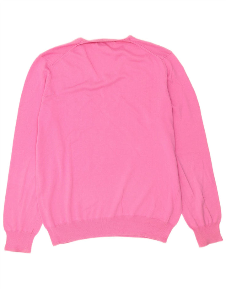 Zara Herre V-hals sweater Stor Pink