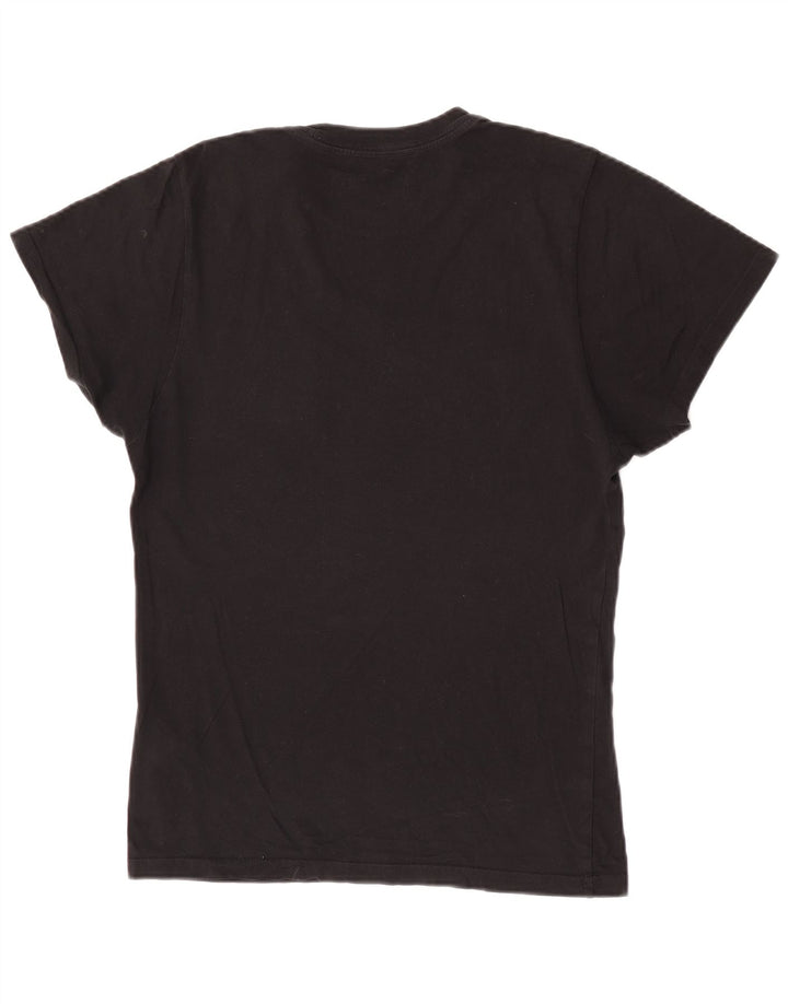 Vans Herre grafisk T-shirt Top Lille sort blomstret bomuld