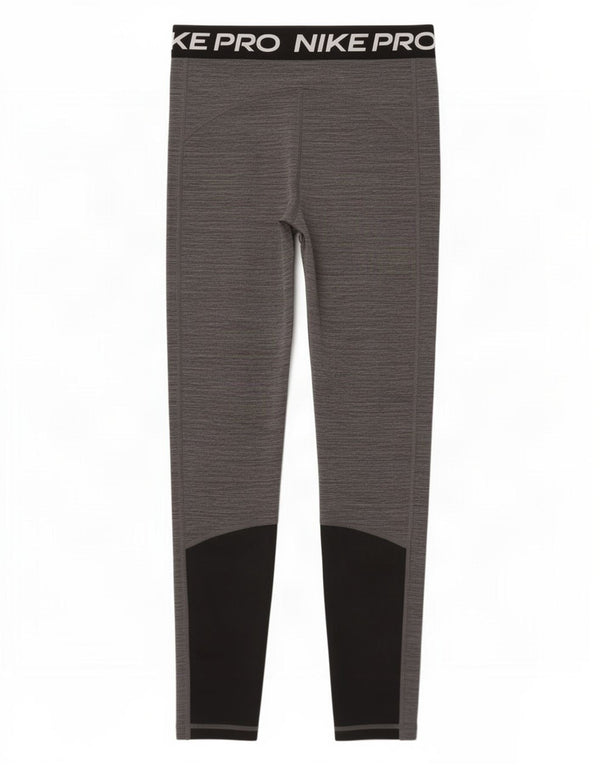 Nike Womens Graphic Leggings UK 8 Small Grey Colourblock