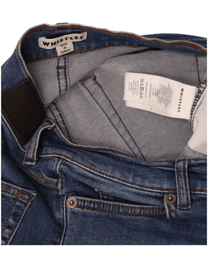 Whistles Womens Cropped Jeans W28 L24 Blå Bomuld