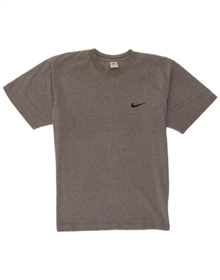 Nike T-shirt top mellem grå bomuld til mænd